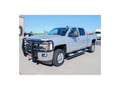Picture of Luverne O-Mega II 6 in. Oval Steps - Silver Powder Coat - Crew Cab - Gas