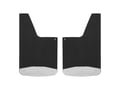 Picture of Luverne Luverne Textured Rubber Mud Guards - Black - Front - 12