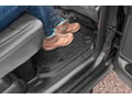 Picture of Husky X-Act Contour Front Floor Liners - Black - With Driver's Side Foot Rest