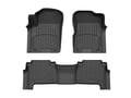 Picture of WeatherTech Front & Rear FloorLiner HP - Black