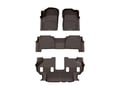 Picture of WeatherTech Front, Rear & 3rd Row FloorLiner HP - Black