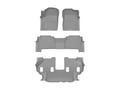 Picture of WeatherTech Front, Rear & 3rd Row FloorLiner HP - Black