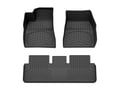 Picture of WeatherTech Front & Rear FloorLiner HP - Black