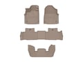 Picture of WeatherTech Front, Rear & 3rd Row FloorLiner HP - Tan 