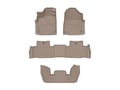 Picture of WeatherTech Front, Rear & 3rd Row FloorLiner HP - Tan