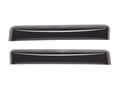 Picture of WeatherTech Rear Side Window Deflectors - Matte Black 