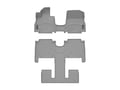Picture of WeatherTech Front & Rear FloorLiners - Over The Hump - Grey