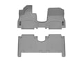 Picture of WeatherTech Front & Rear FloorLiners - Over The Hump - Grey