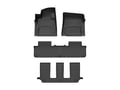Picture of WeatherTech Front, Rear & 3rd Row FloorLiners - Black