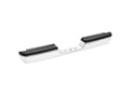 Picture of Westin Perfect Match OE Replacement Rear Bumper - Chrome With Black Pads - Full Assembly