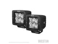 Picture of Westin HyperQ LED Auxiliary Light - Pair - 3.2 x 3 in. 5W Cree Flood Beam