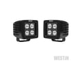 Picture of Westin HyperQ B-Force LED Auxiliary Light - 3.4 x 3.2 in. Spot - w/5W Cree - Black Housing