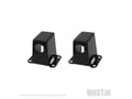 Picture of Westin HDX Grille Guard Sensor Relocator - Black Steel - Includes One Pair