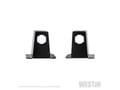 Picture of Westin HDX Grille Guard Sensor Relocator - Black Steel - Includes One Pair