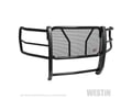 Picture of Westin HDX Grille Guard - Black Steel - Without Front Camera