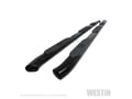 Picture of Westin ProTraxx 5 in. Oval Step Bar Wheel-To-Wheel - Black 