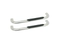 Picture of Westin Platinum 4 in. Step Bar- Polished Stainless Steel - Body Mount - Regular Cab