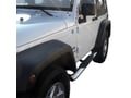 Picture of Westin ProTraxx 4 In. Oval Step Bar - Polished Stainless Steel - 2 Doors