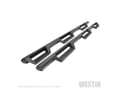 Picture of Westin HDX Drop Nerf Step Bars - Black Stainless Steel - Crew Cab