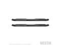 Picture of Westin ProTraxx 4 In. Oval Step Bar- Black Powdercoat - For Super Cab - Extended Cab