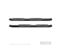 Picture of Westin ProTraxx 4 In. Oval Step Bar - Black Wrinkle Finish