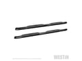 Picture of Westin ProTraxx 4 In. Oval Step Bar - Black Powdercoat - Quad Cab - Extended Cab