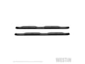 Picture of Westin ProTraxx 4 In. Oval Step Bar - Black Powdercoat - Quad Cab - Extended Cab