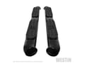 Picture of Westin ProTraxx 4 In. Oval Step Bar - Black Powdercoat  -  Super Cab - Extended Cab