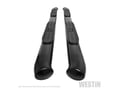 Picture of Westin ProTraxx 4 In. Oval Step Bar - Black Powdercoat  - Crew Cab