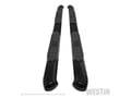 Picture of Westin ProTraxx 4 In. Oval Step Bar - Black - Crew Cab