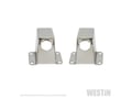 Picture of Westin HDX Grille Guard Sensor Relocator - Polished Stainless Steel - Includes One Pair