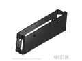 Picture of Westin Winch Mount License Plate Relocator - Steel - Black Powder Coat