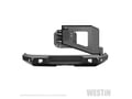 Picture of Westin WJ2 Rear Bumper - w/Tire Carrier - Steel - Textured Black - Incl. Mounting Bracket - Hardware And Install Sheet