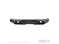Picture of Westin WJ2 Rear Bumper - Steel - Textured Black - Incl. Mounting Bracket - Hardware And Install Sheet