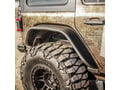 Picture of Westin Tube Fender - Rear - Pair - w/Textured Black Finish - 4 Doors