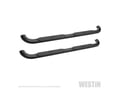 Picture of Westin Platinum 4 in. Step Bar- Bolt-On - Black - For Super Cab - Extended Cab
