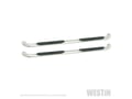 Picture of Westin Platinum 4 in. Step Bar- Bolt-On - Stainless Steel - For Crew Cab