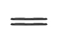 Picture of Westin ProTraxx 5 In. Oval Step Bar - Black Powdercoat - Double Cab - Crew Cab