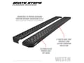 Picture of Westin Grate Steps Running Board - Textured Black