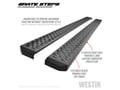 Picture of Westin Grate Steps Running Board - Textured Black