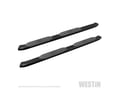 Picture of Westin ProTraxx 5 In. Oval Step Bar - Black Wrinkle Finish