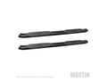 Picture of Westin ProTraxx 5 In. Oval Step Bar - Black Powdercoat - Quad Cab - Extended Cab