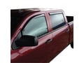 Picture of Westin In-Channel Wind Deflectors - 4 Piece - Smoke - Crew Cab