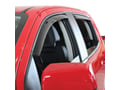 Picture of Westin In-Channel Wind Deflectors - 4 Piece - Smoke - Crew Cab