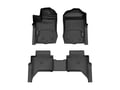 Picture of WeatherTech Front & Rear FloorLiners for Vinyl Floors - Black