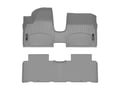 Picture of WeatherTech Front & Rear FloorLiners - Over The Hump - Grey
