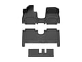 Picture of WeatherTech Front, Rear & 3rd Row FloorLiners - Over The Hump - Black