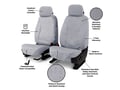 Picture of Covercraft SeatSaver Custom Seat Cover - Polycotton Charcoal