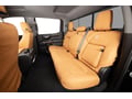 Picture of Precision Fit Seat Covers 1st Row - With 60/40-split cushion with bucket backrests with adjustable headrests with driver electric controls with electric lumbar with opening center console with recliner lever cutout without seat airbags