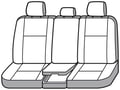 Picture of Carhartt Super Dux Precision Fit Front Row Seat Covers - Regular cab with 40/20/40-split bench seat with 3 adjustable headrests without center opening console with storage under center seat cushion with seat airbags